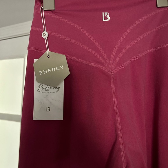 NWT BuffBunny - Siren Energy Leggings - Pink/Sugar Plum - Picture 3 of 5